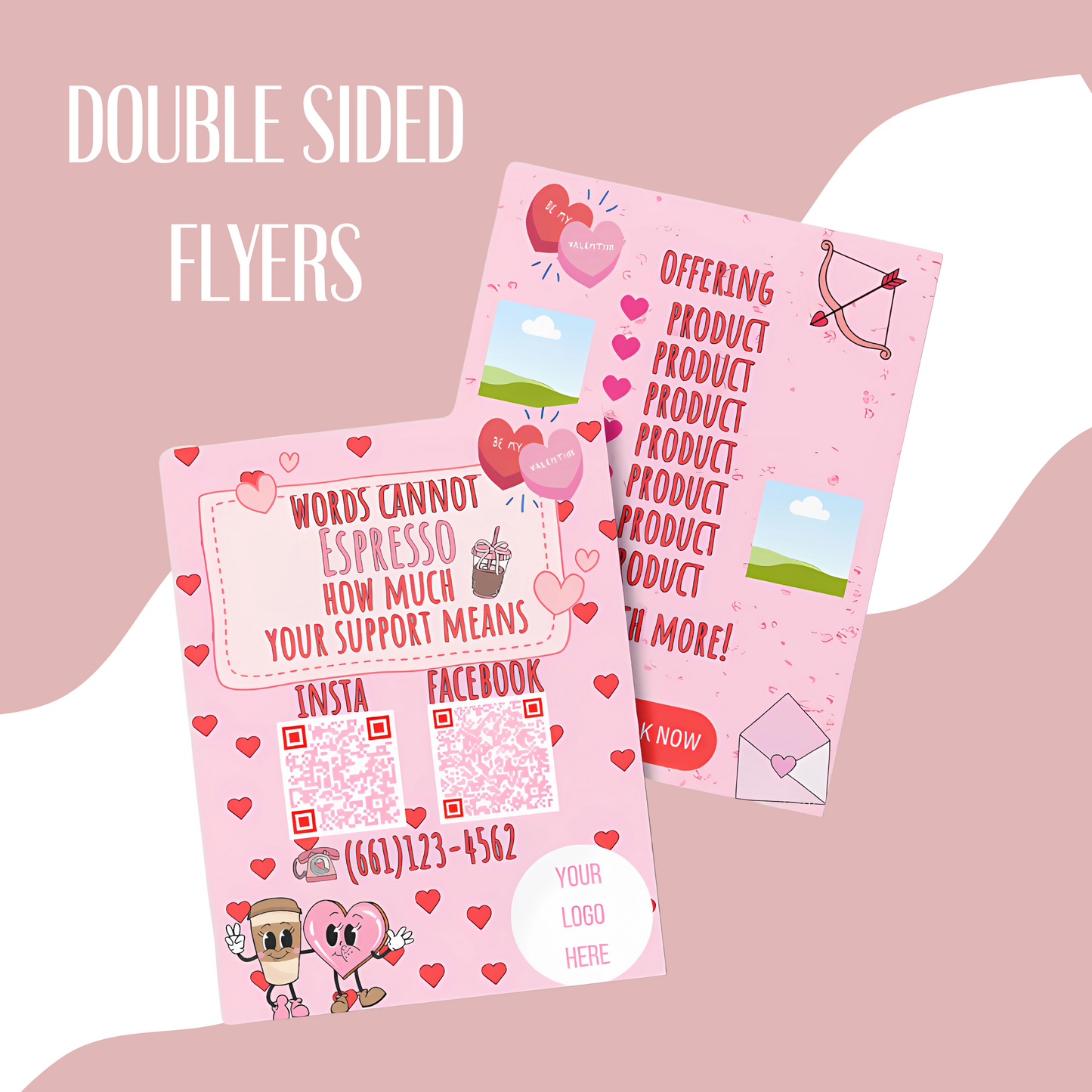 Double Sided Glossy Flyers